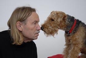 Dieter Thomas mit Hund